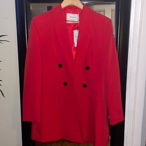 Red blazer dress. Brand new with tags.